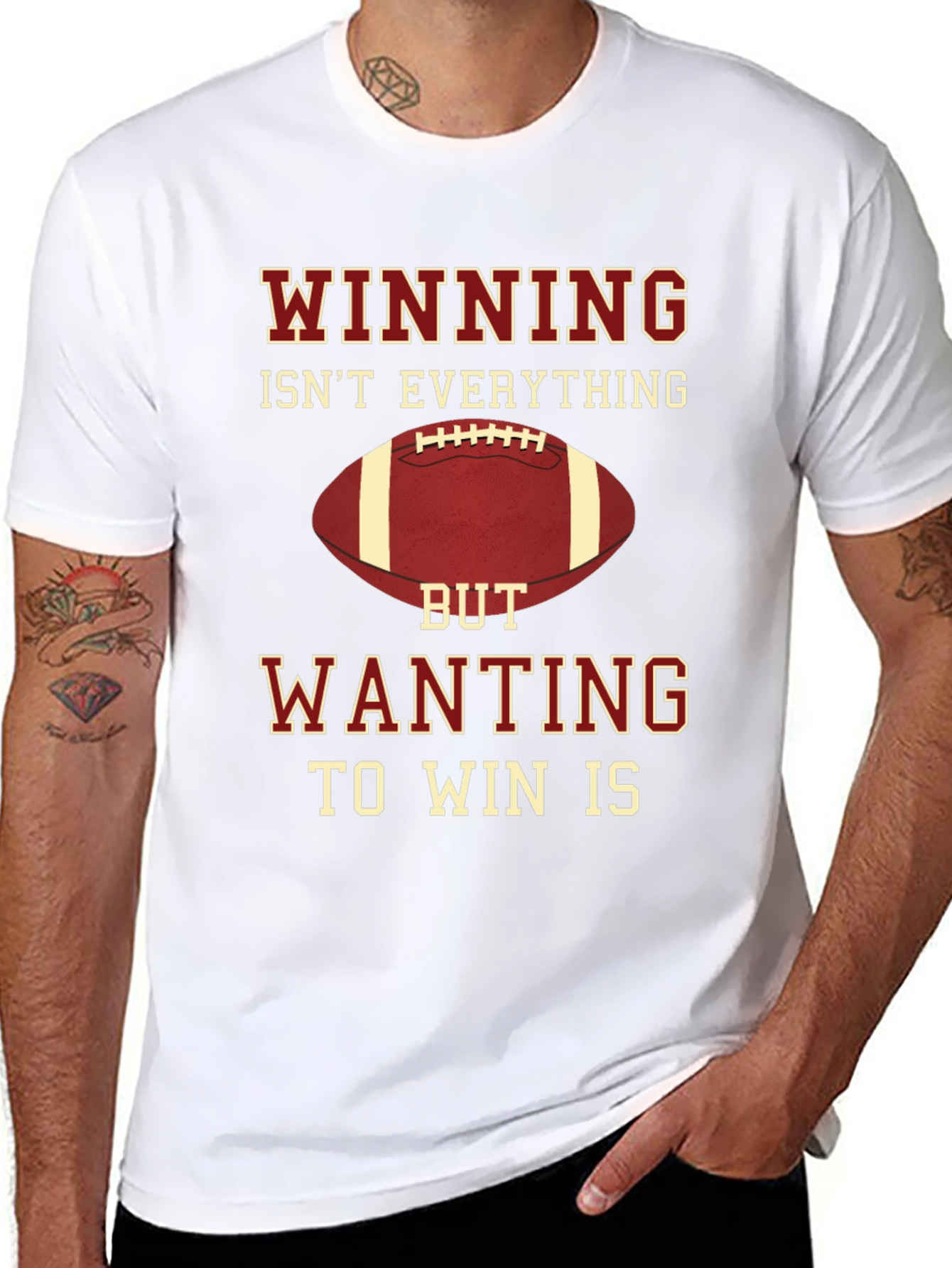Winning Isnt Everything Mens Graphic T-Shirt