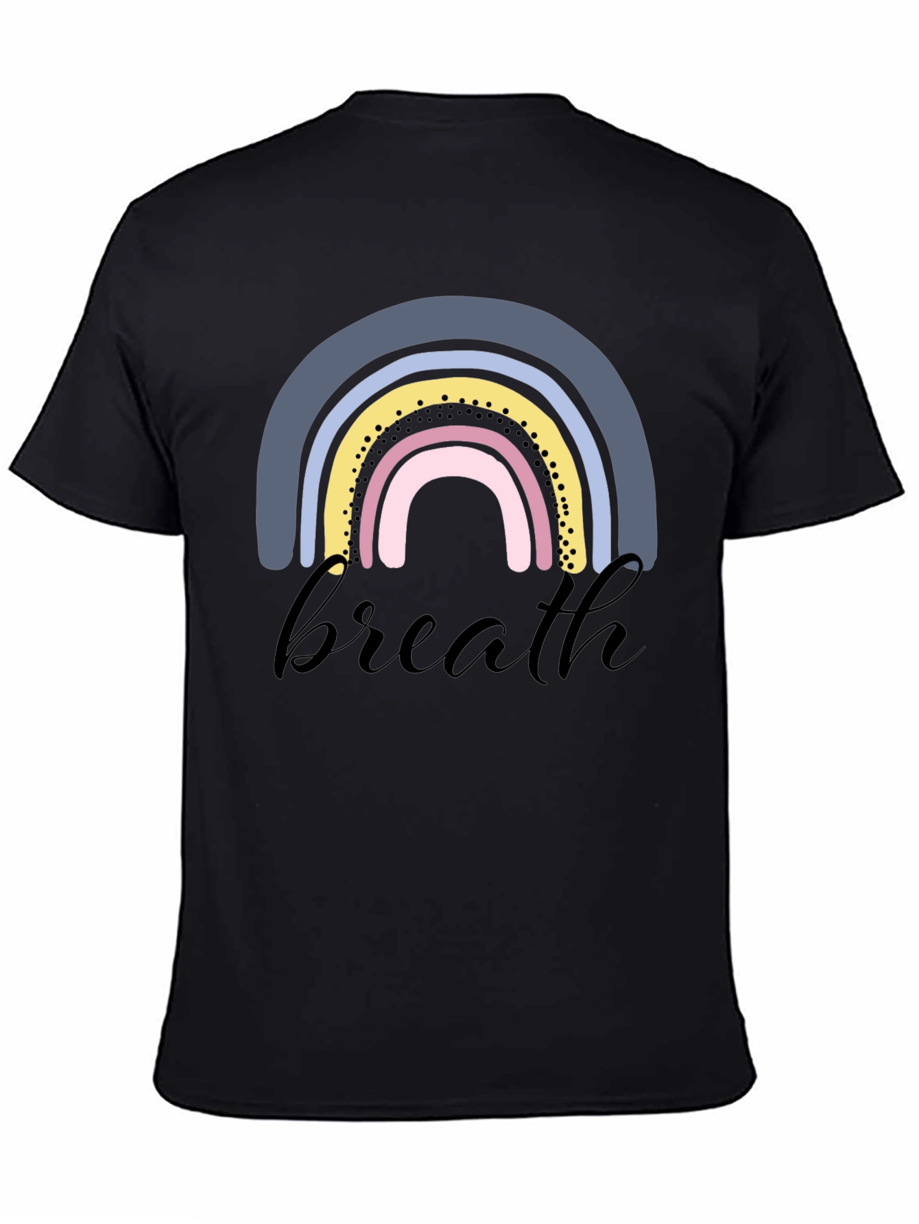 Breathe Rainbow Graphic T-Shirt - Relaxed Fit