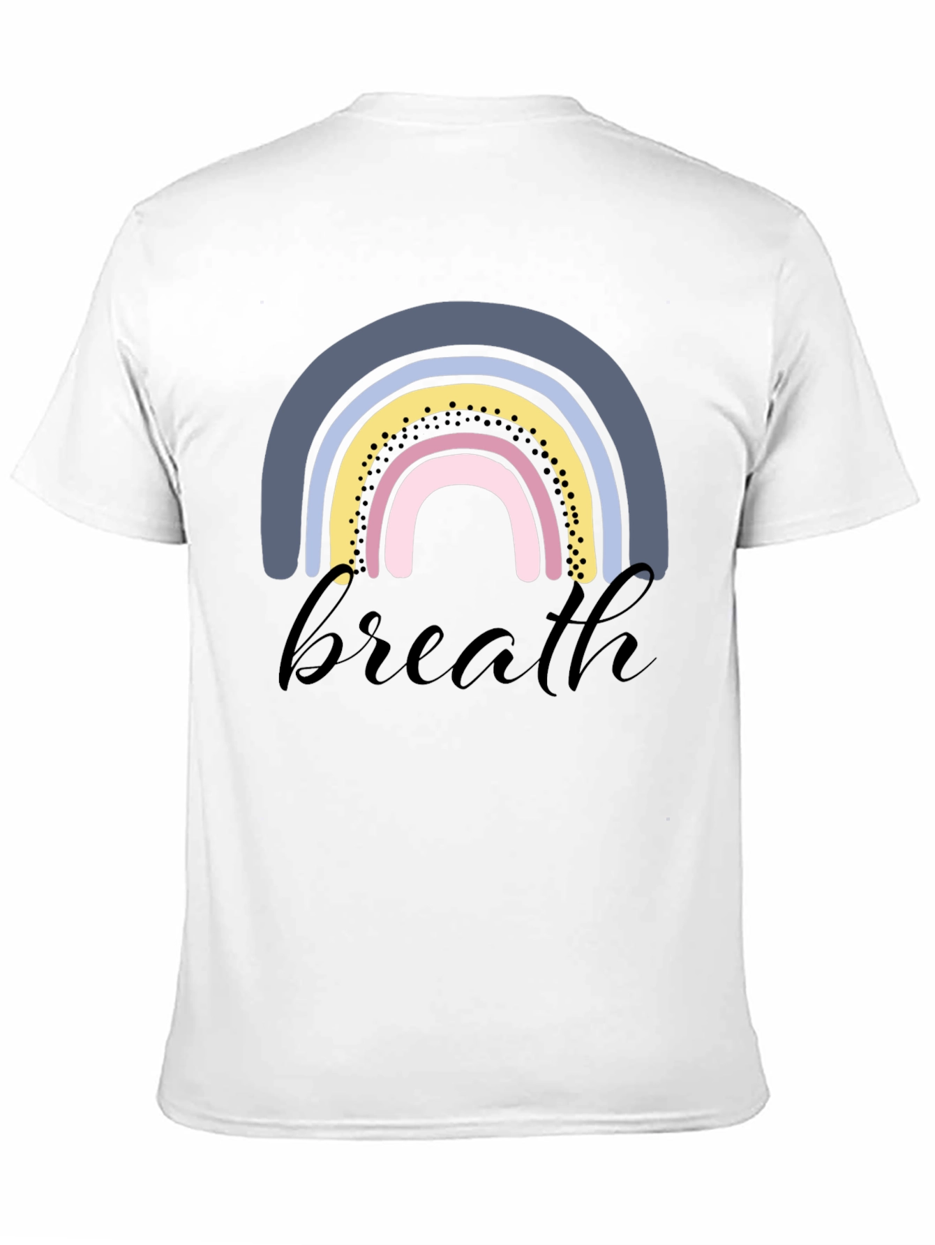 Breathe Rainbow Graphic T-Shirt - Relaxed Fit