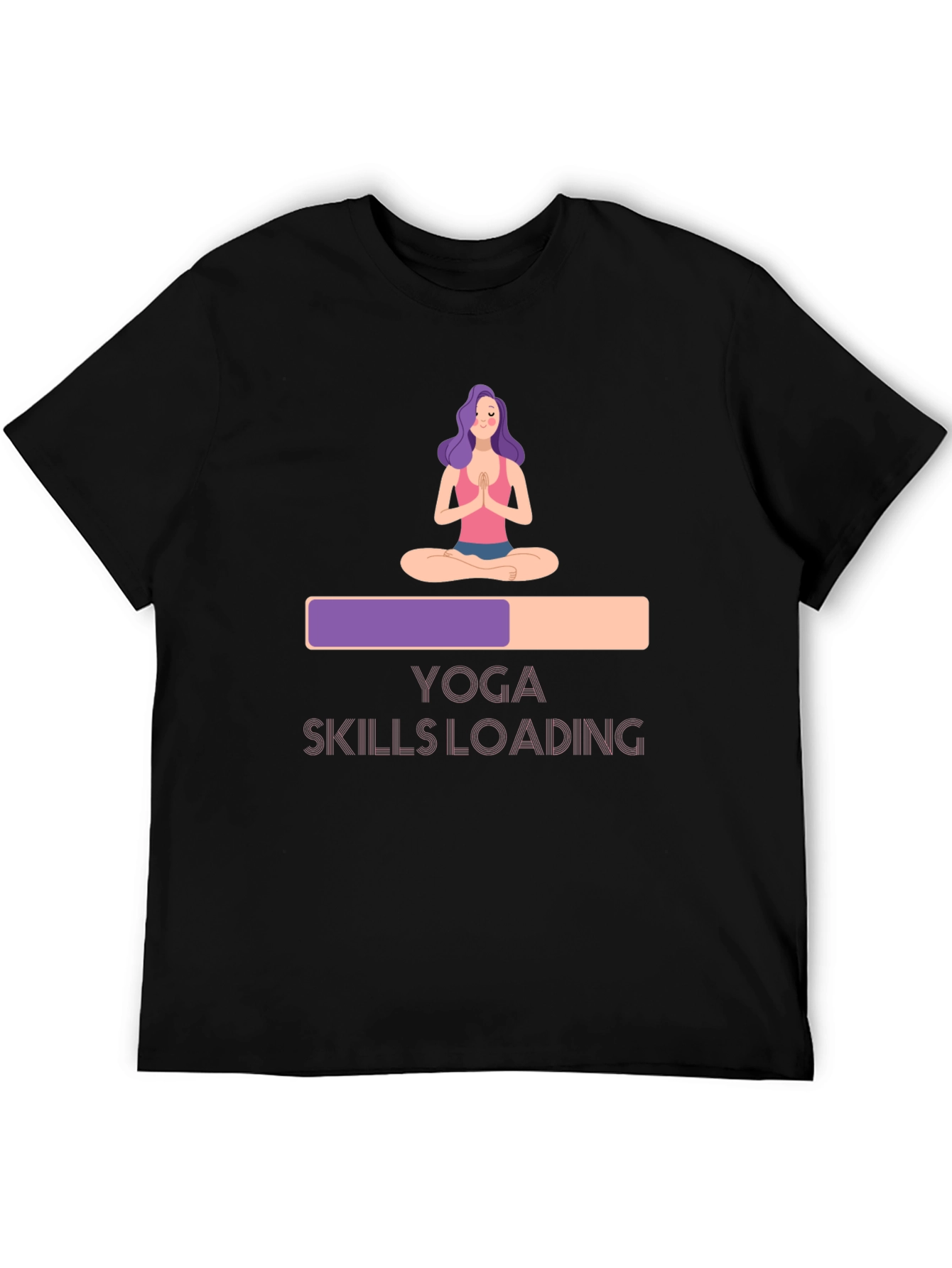 Yoga Skills Loading T-Shirt - Meditation Tee