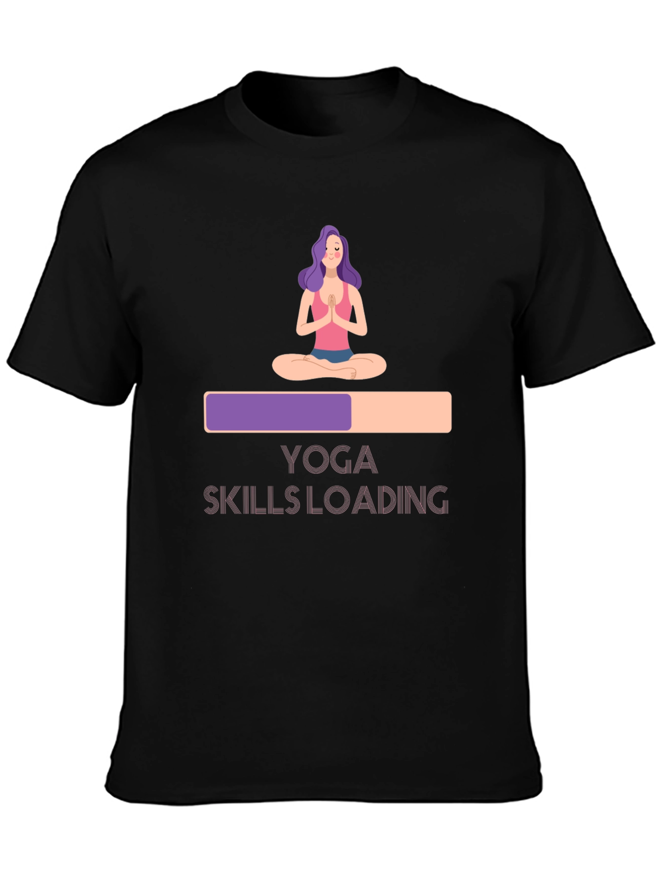 Yoga Skills Loading T-Shirt - Meditation Tee