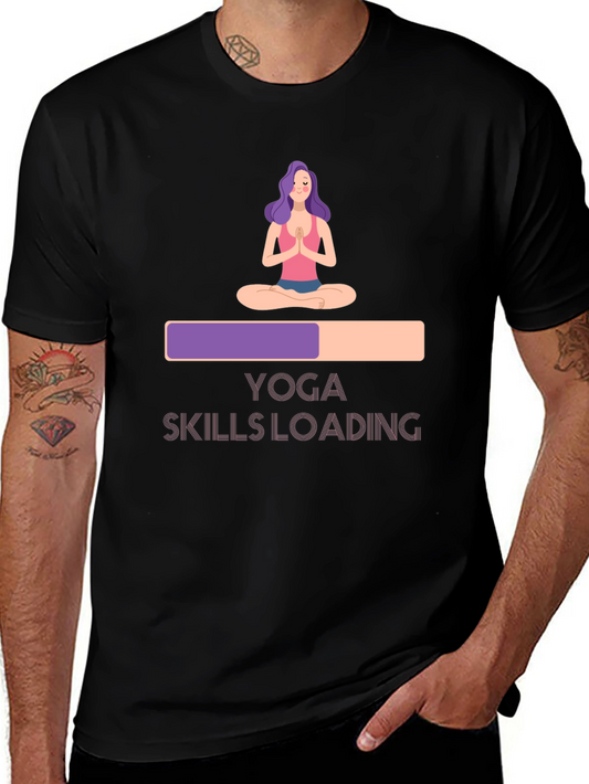 Yoga Skills Loading T-Shirt - Meditation Tee