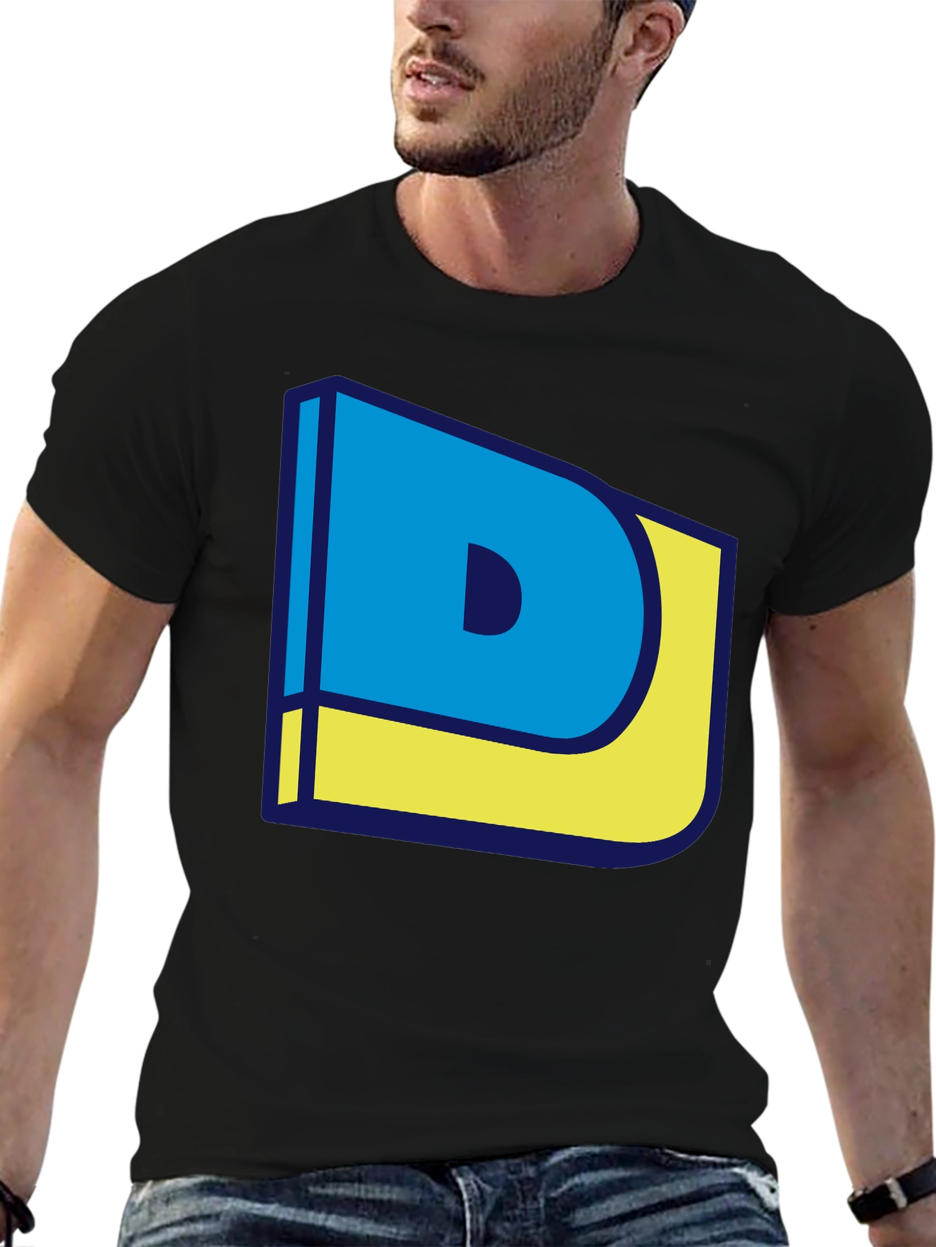 Letter D Graphic Tee