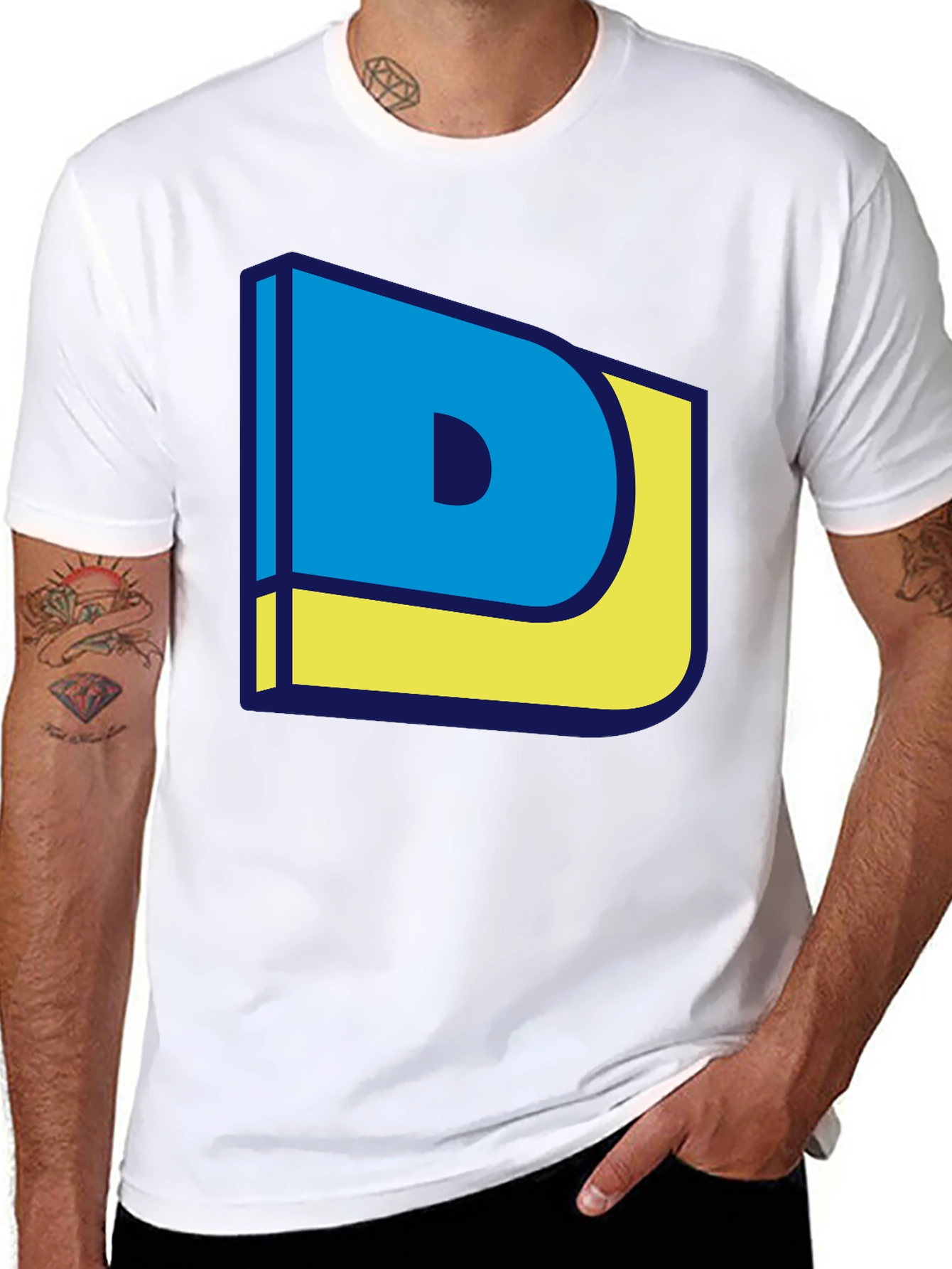 Letter D Graphic Tee