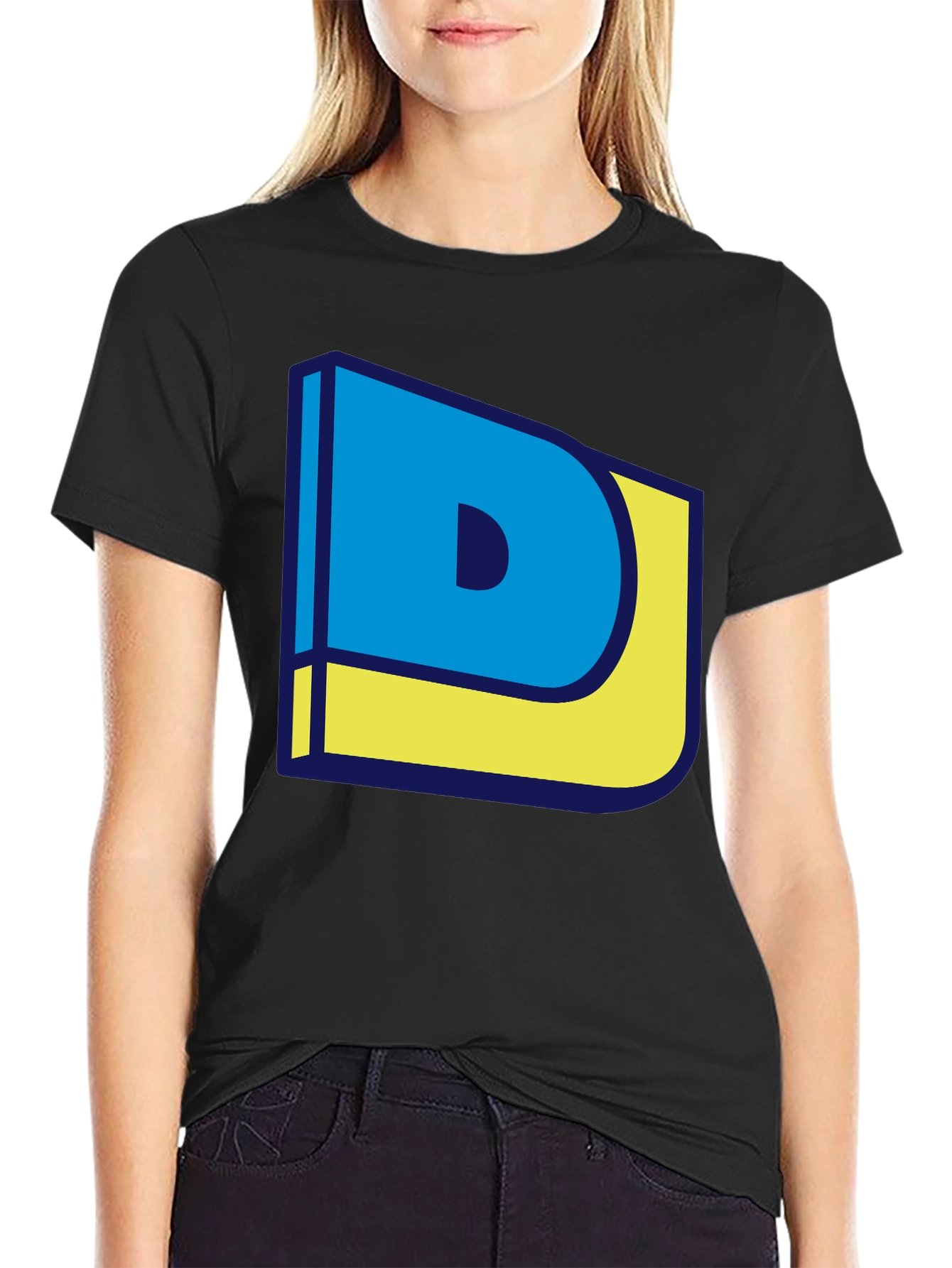 Letter D Graphic Tee