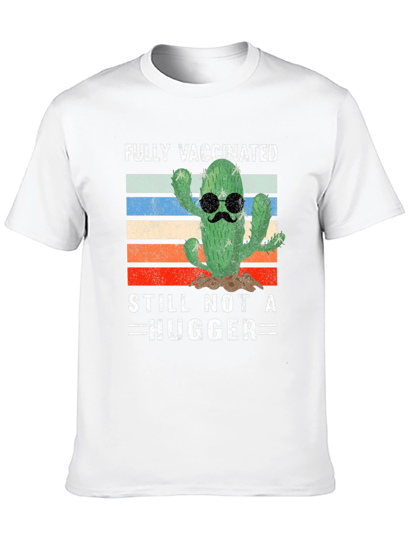 Funny Fully Vaccinated Cactus T-Shirt