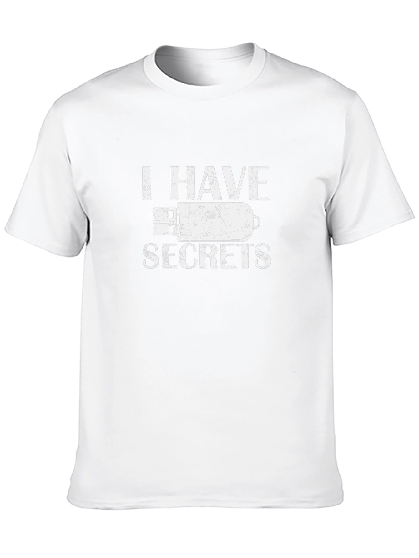 I Have Secrets USB Drive T-Shirt