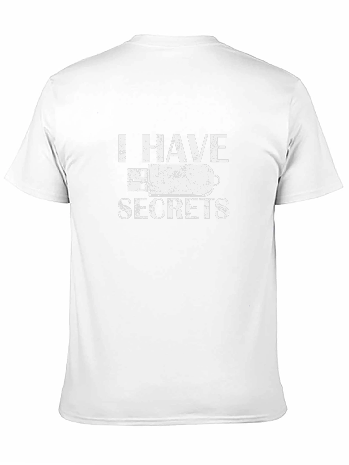 I Have Secrets USB Drive T-Shirt