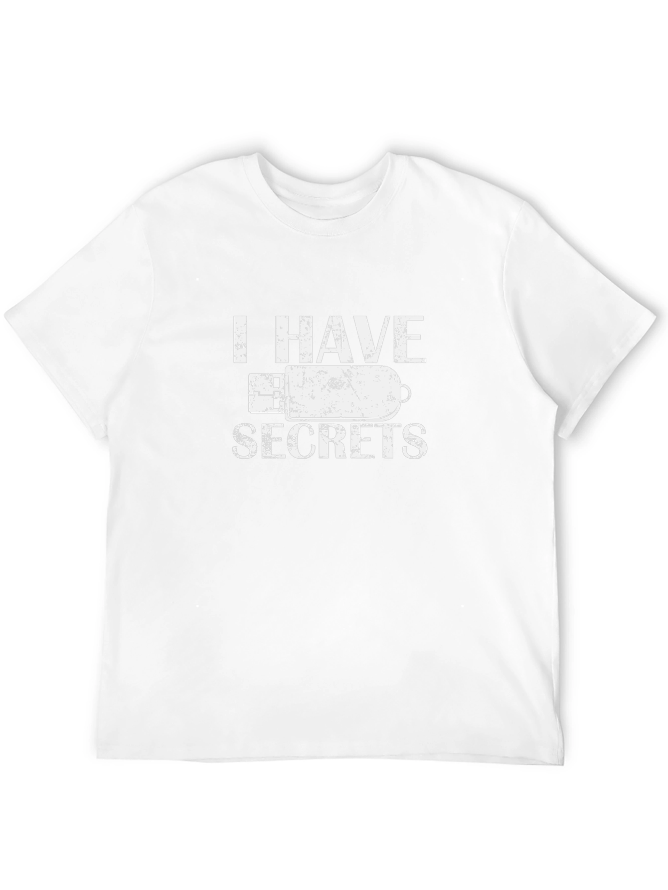 I Have Secrets USB Drive T-Shirt