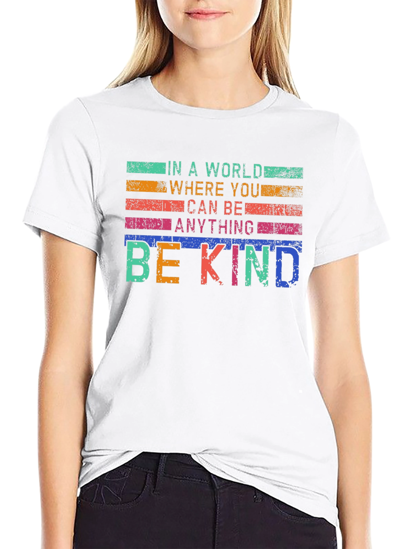 Be Kind Graphic T-Shirt - Inspirational Message