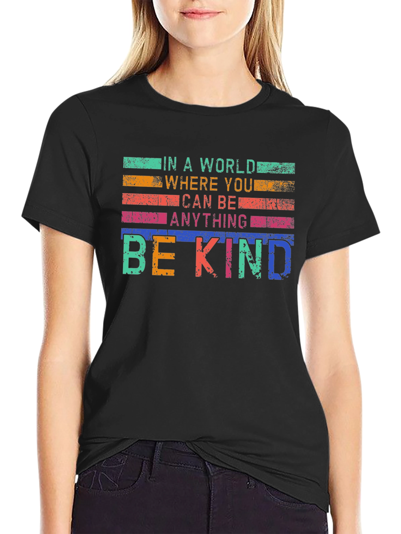 Be Kind Graphic T-Shirt - Inspirational Message
