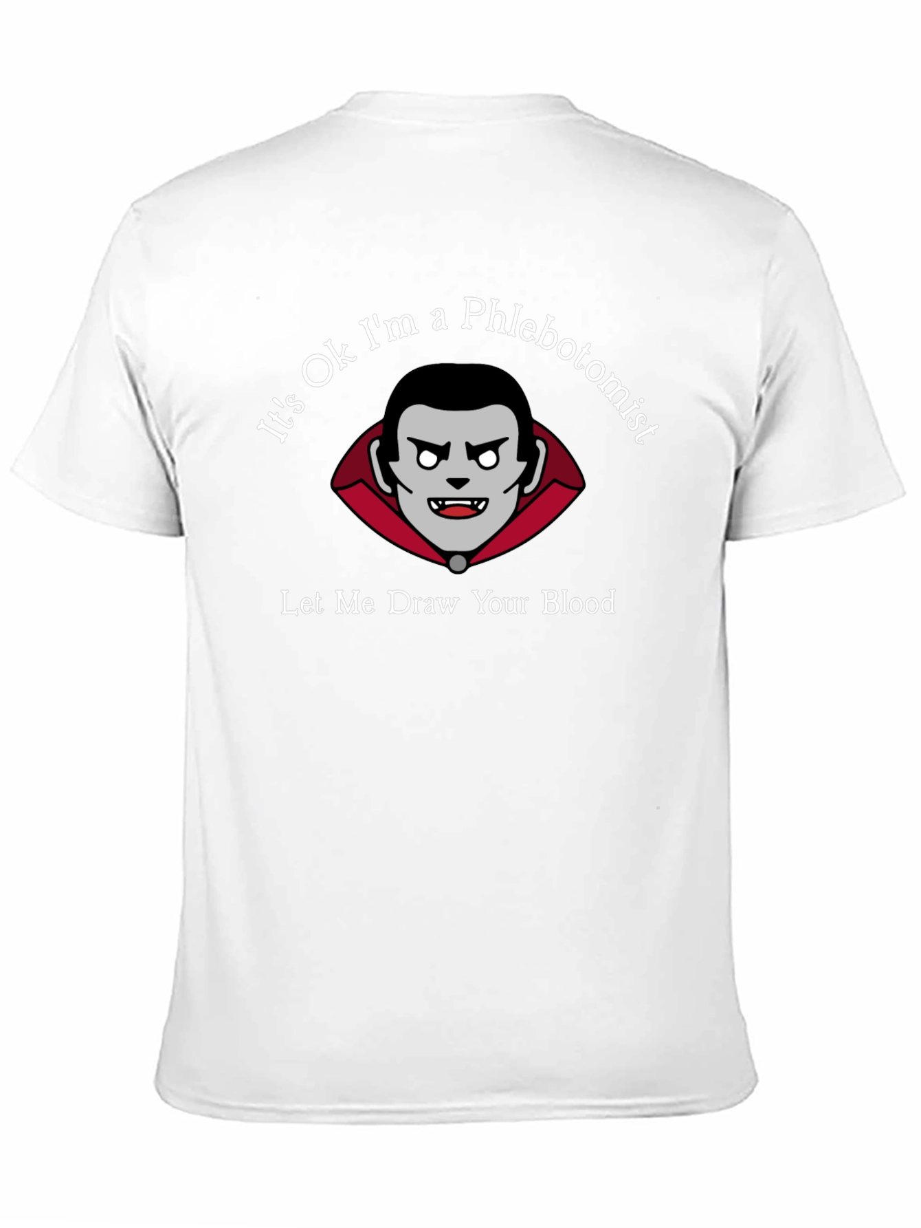 Phlebotomist Vampire Graphic Tee