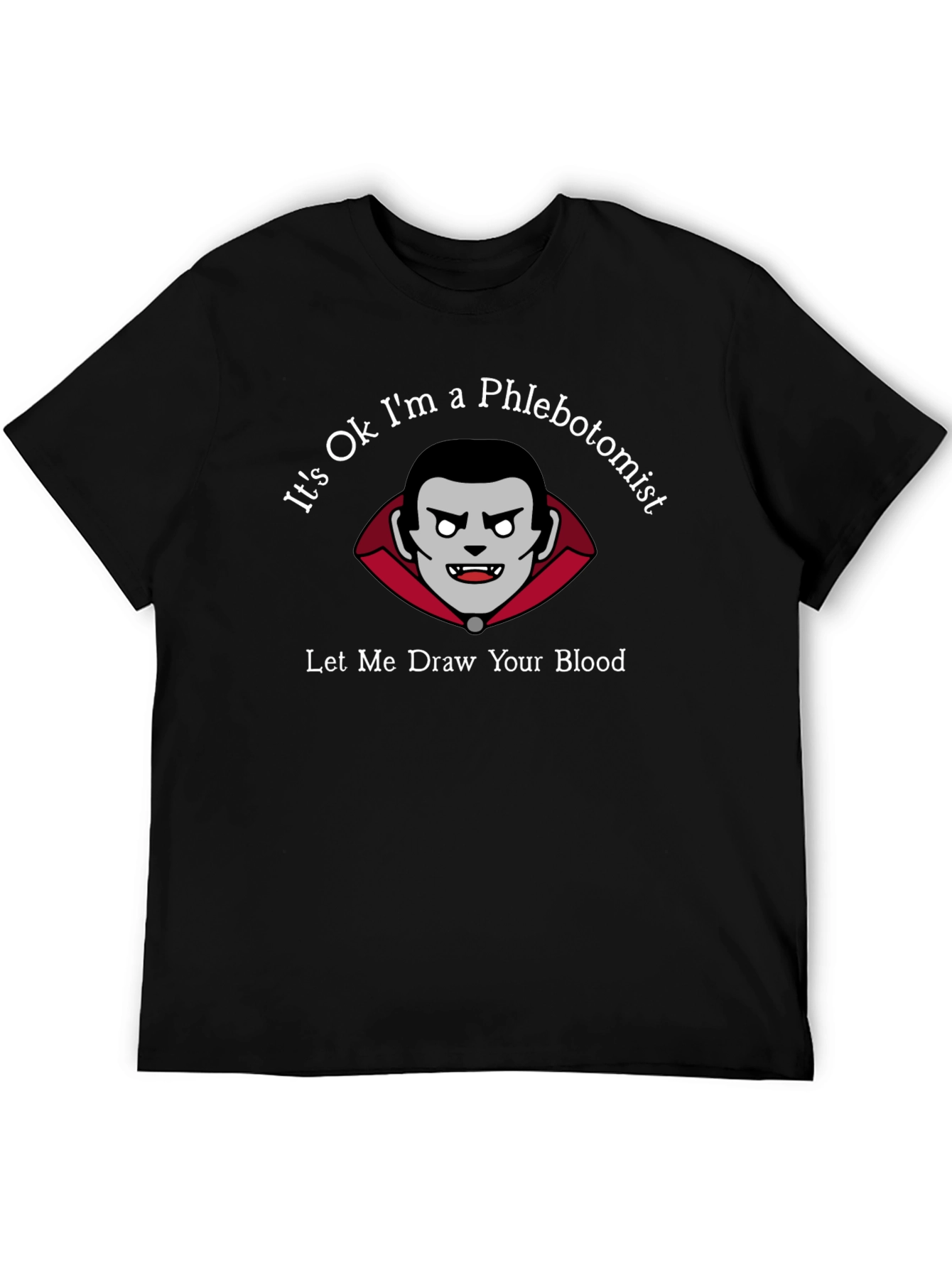 Phlebotomist Vampire Graphic Tee