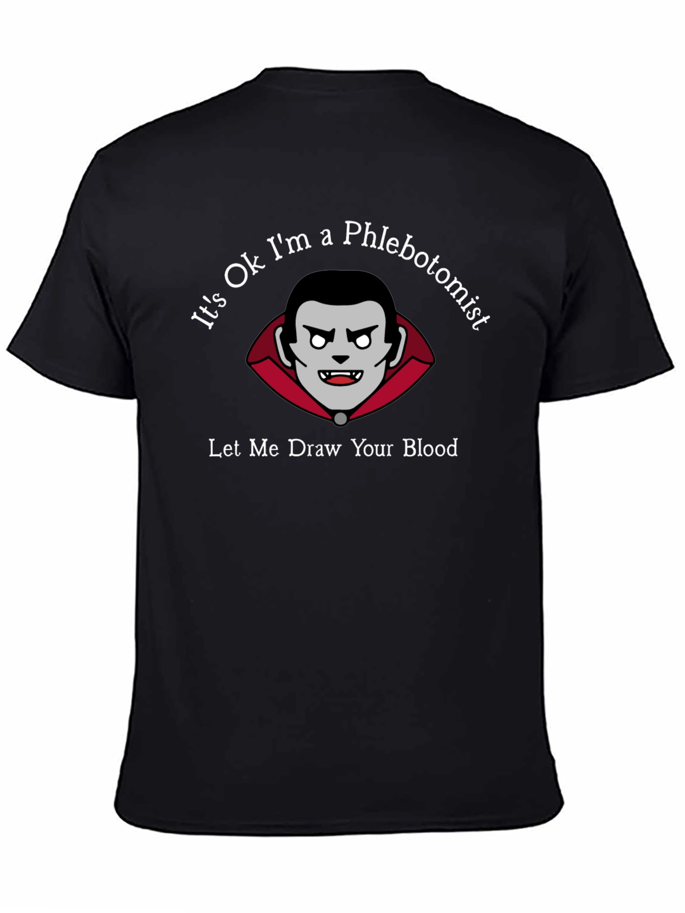 Phlebotomist Vampire Graphic Tee