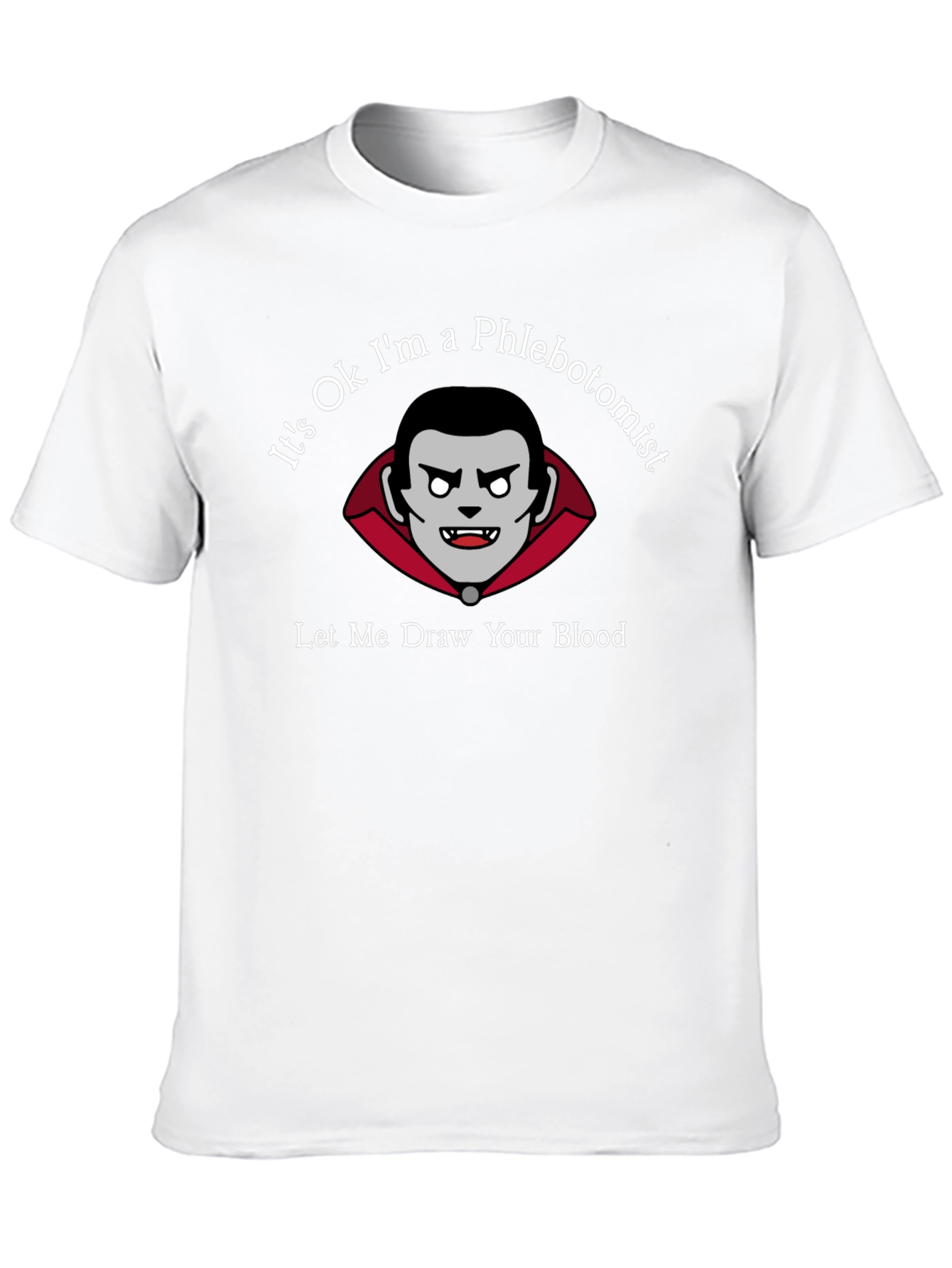 Phlebotomist Vampire Graphic Tee