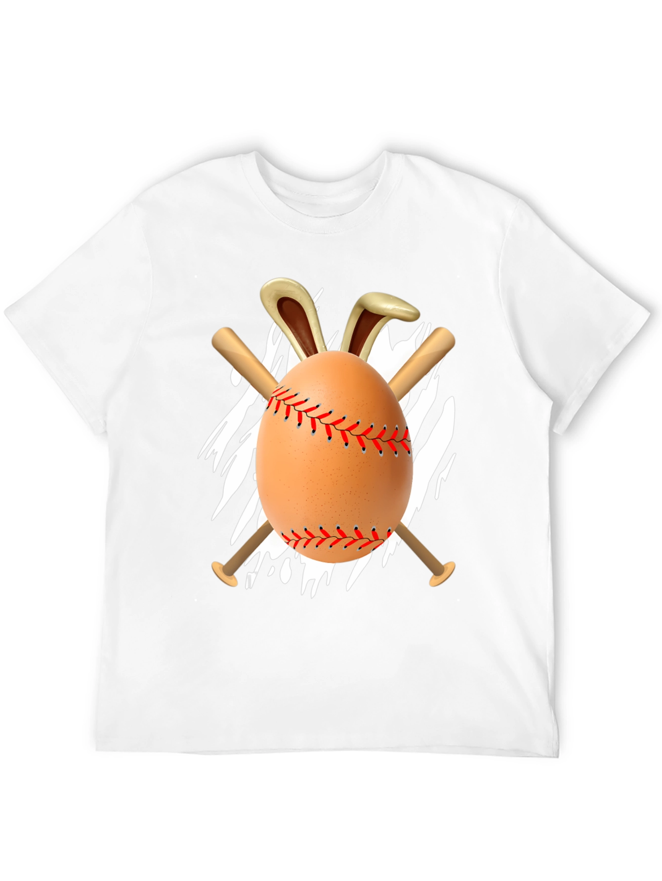 Easter Baseball Egg Bunny T-Shirt