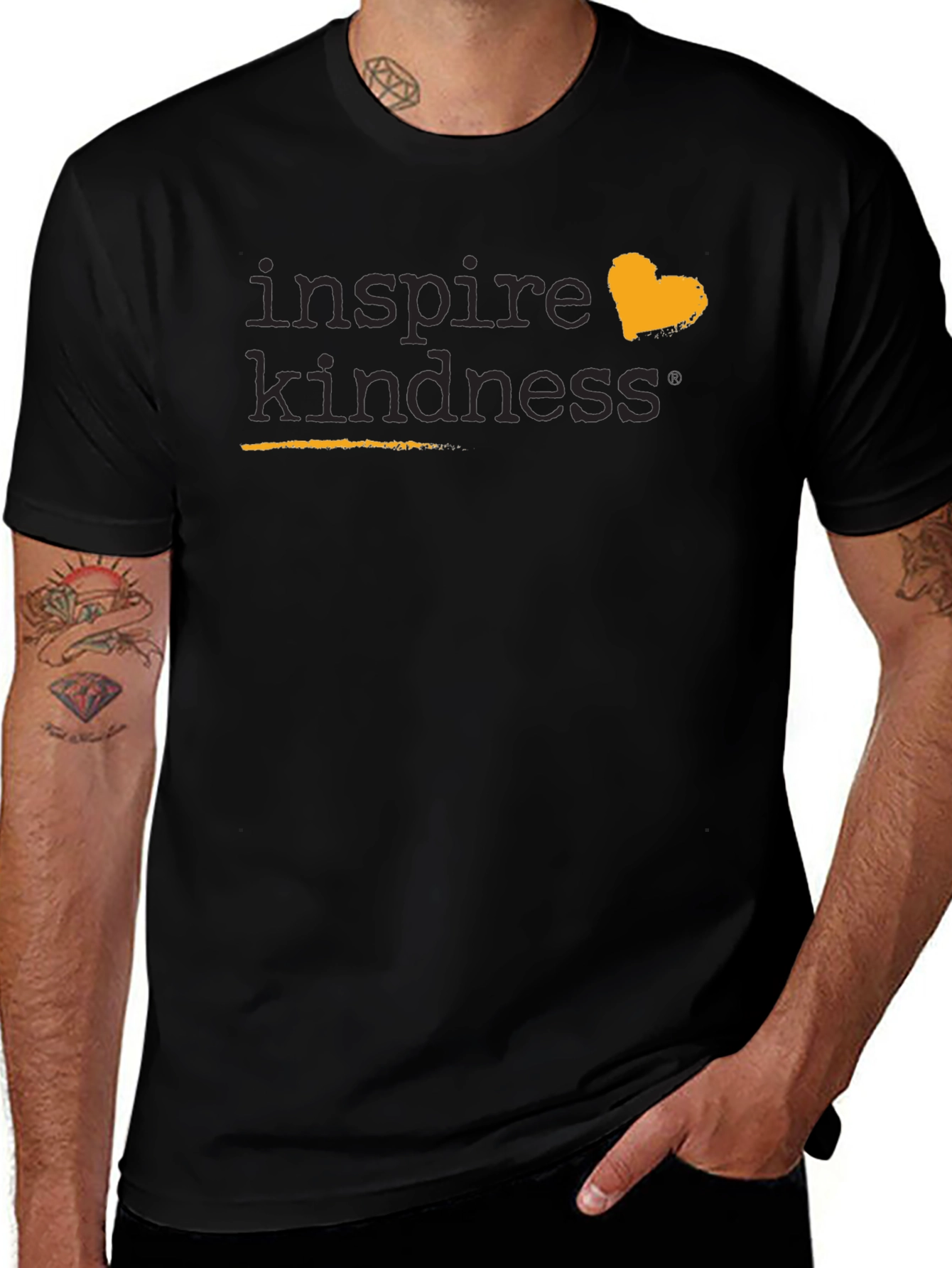 Inspire Kindness Black T-Shirt