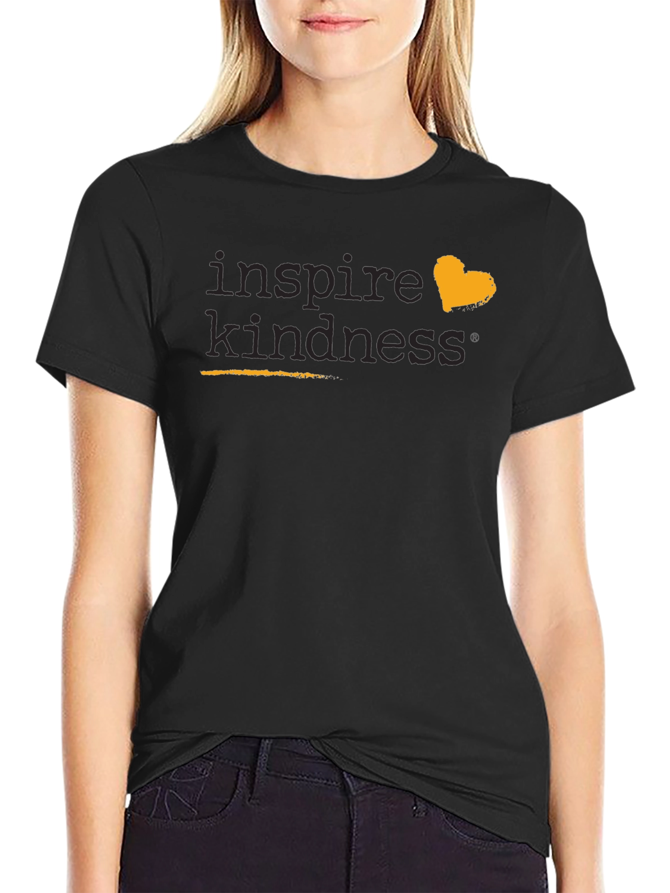 Inspire Kindness Black T-Shirt