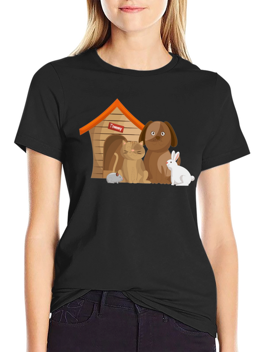 Cute Pet House T-Shirt