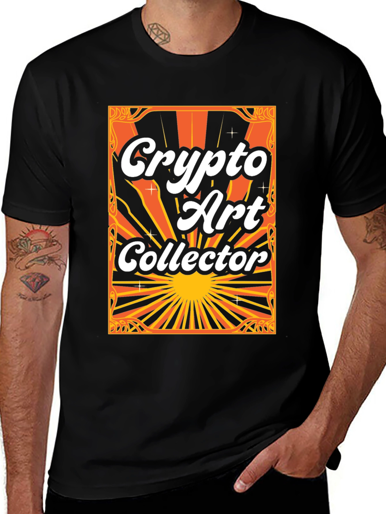 Crypto Art Collector Graphic T-Shirt