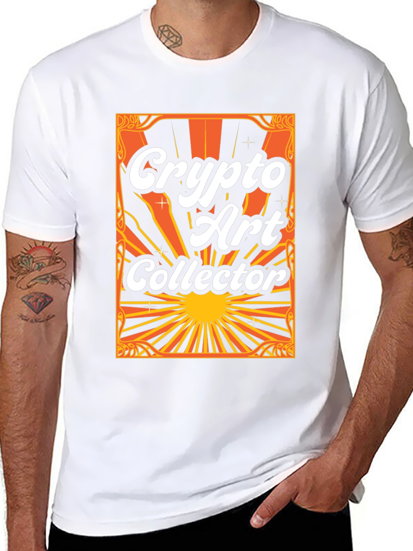 Crypto Art Collector Graphic T-Shirt