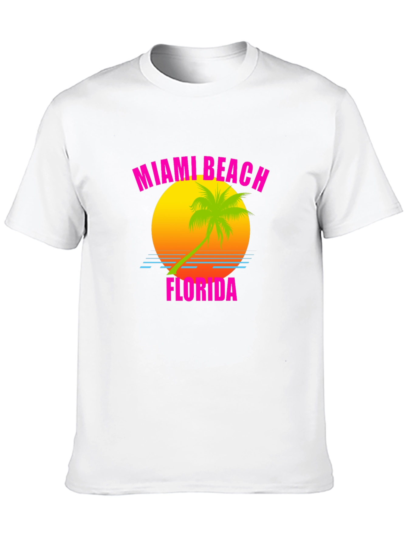 Miami Beach Florida Retro T-Shirt