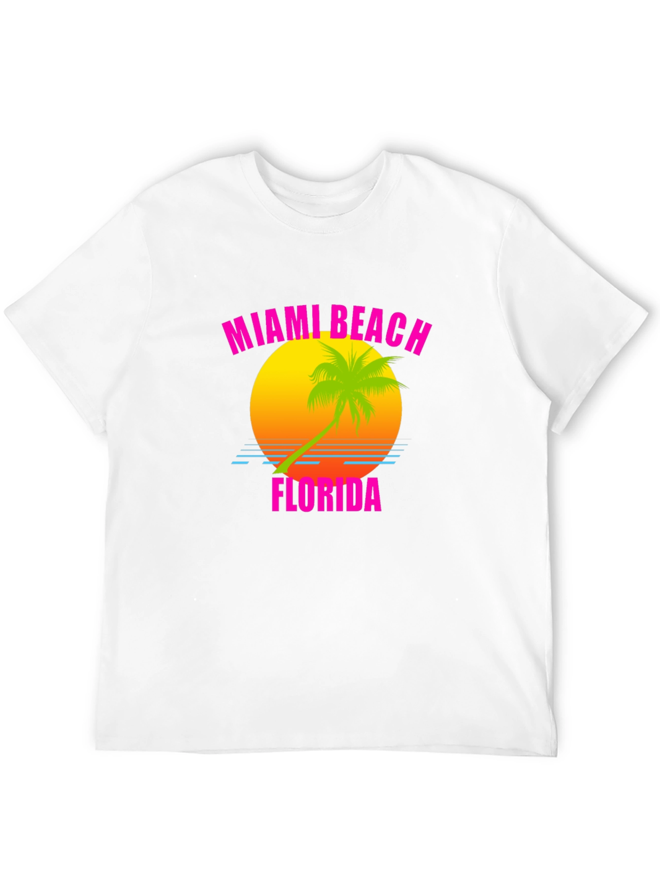Miami Beach Florida Retro T-Shirt