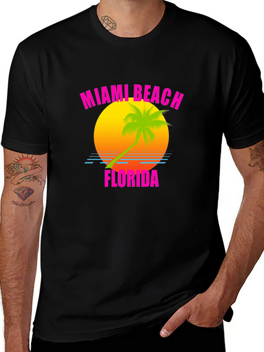 Miami Beach Florida Retro T-Shirt