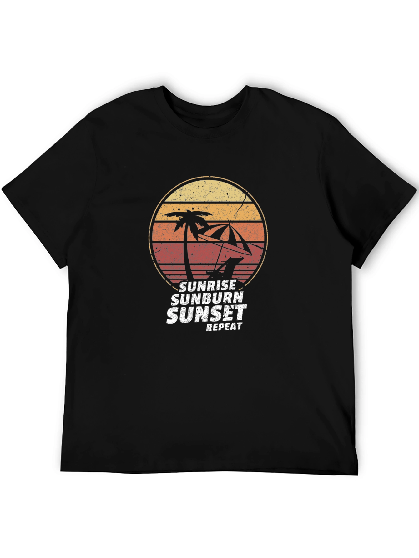 Sunrise Sunburn Sunset Repeat T-Shirt