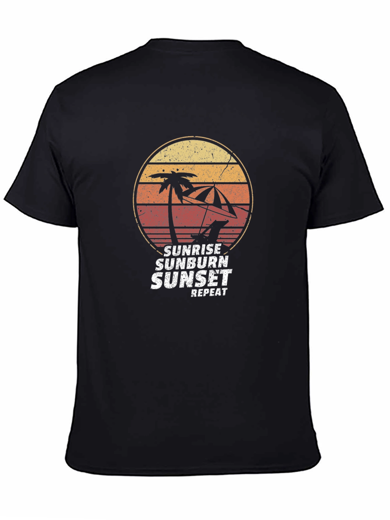 Sunrise Sunburn Sunset Repeat T-Shirt