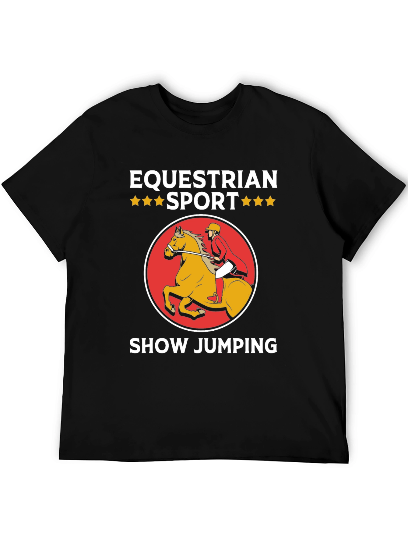 Equestrian Sport Show Jumping T-Shirt