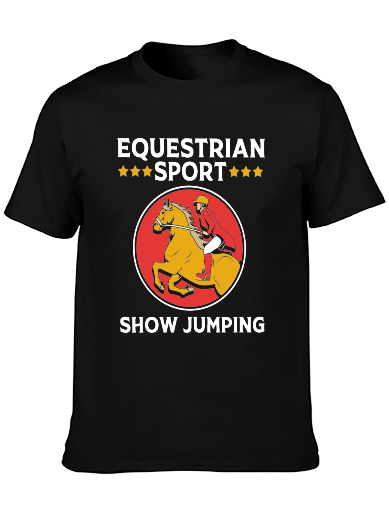 Equestrian Sport Show Jumping T-Shirt