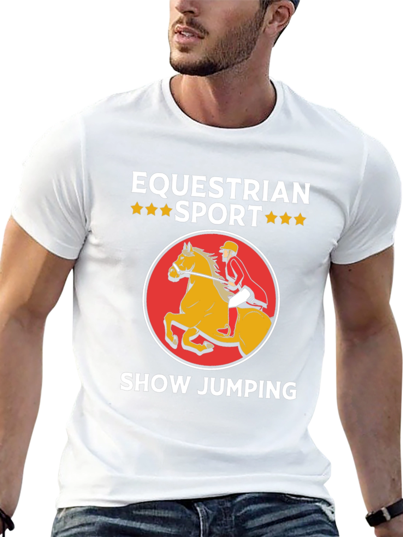 Equestrian Sport Show Jumping T-Shirt
