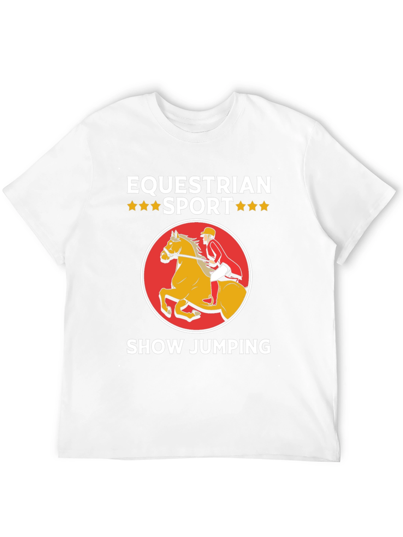 Equestrian Sport Show Jumping T-Shirt