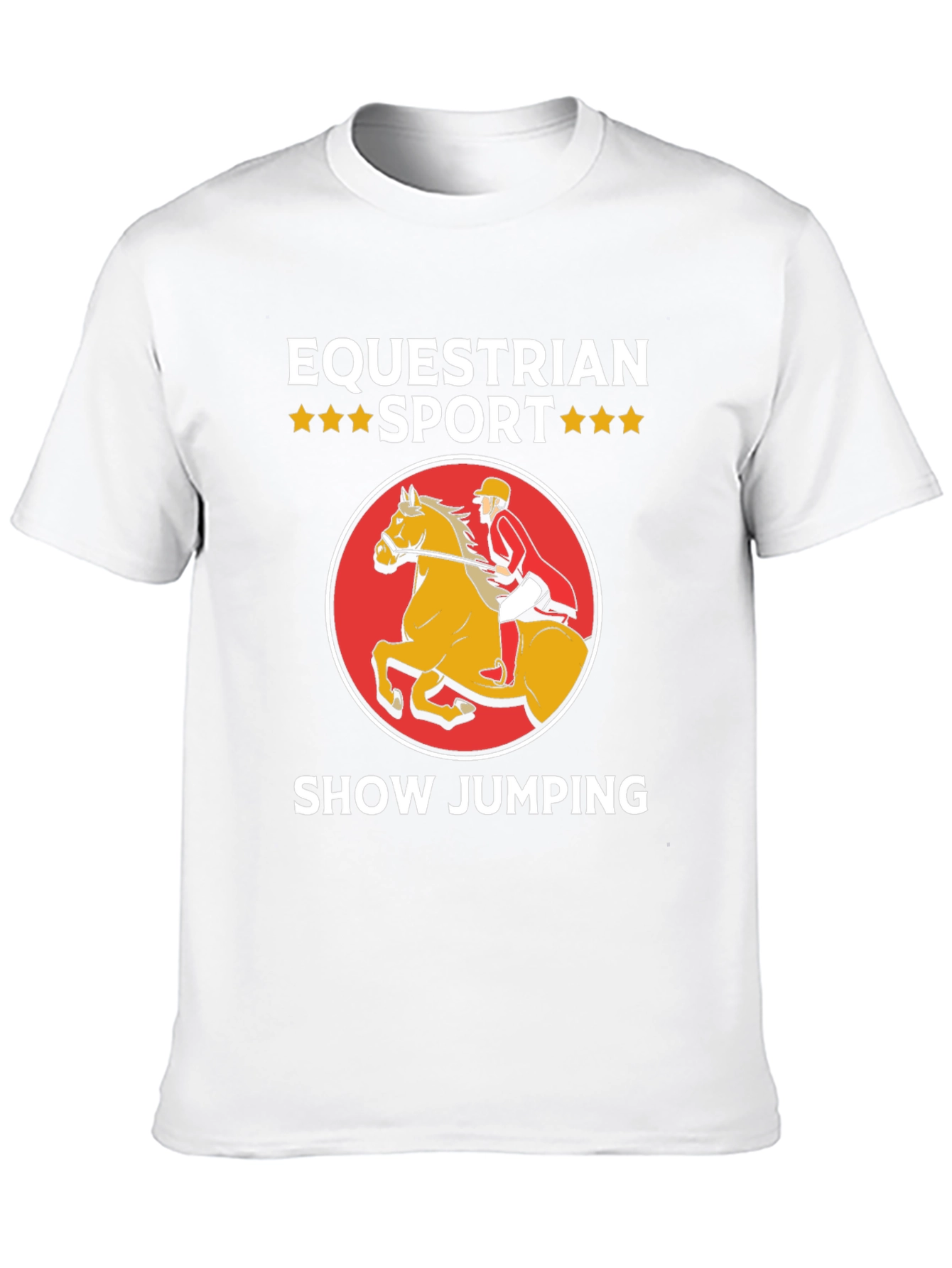 Equestrian Sport Show Jumping T-Shirt