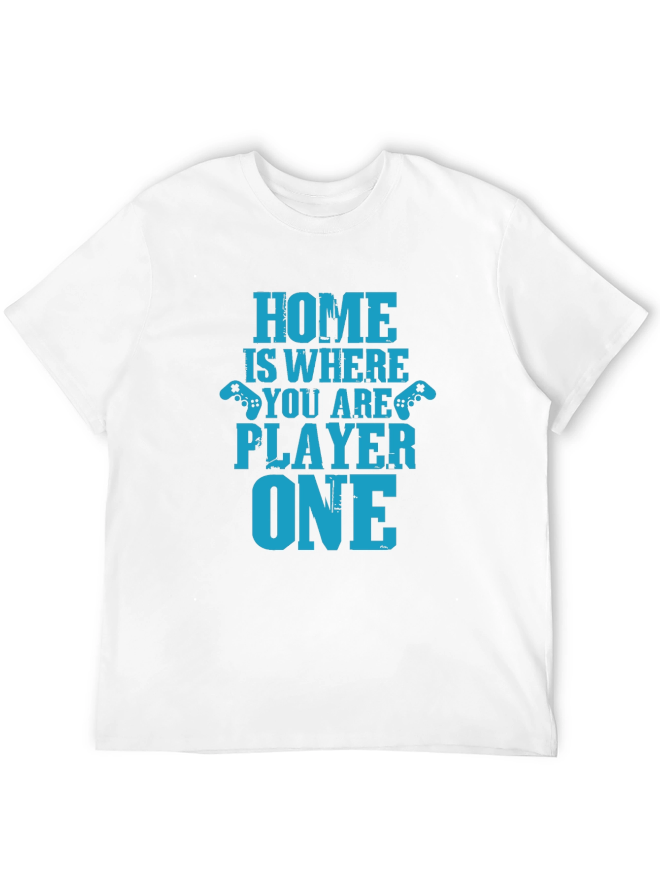 Home Is Where You Are Player One Black T-Shirt