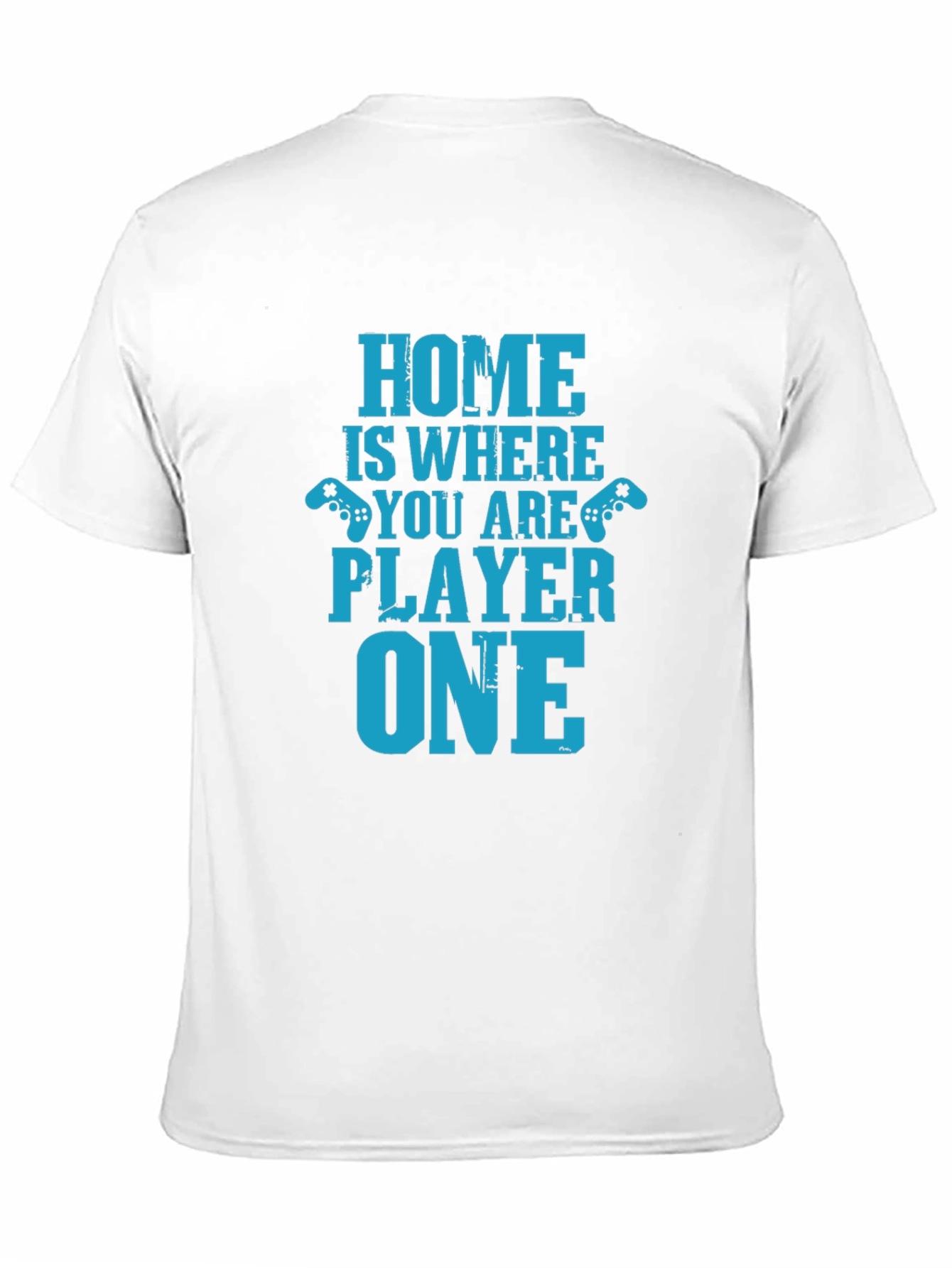 Home Is Where You Are Player One Black T-Shirt