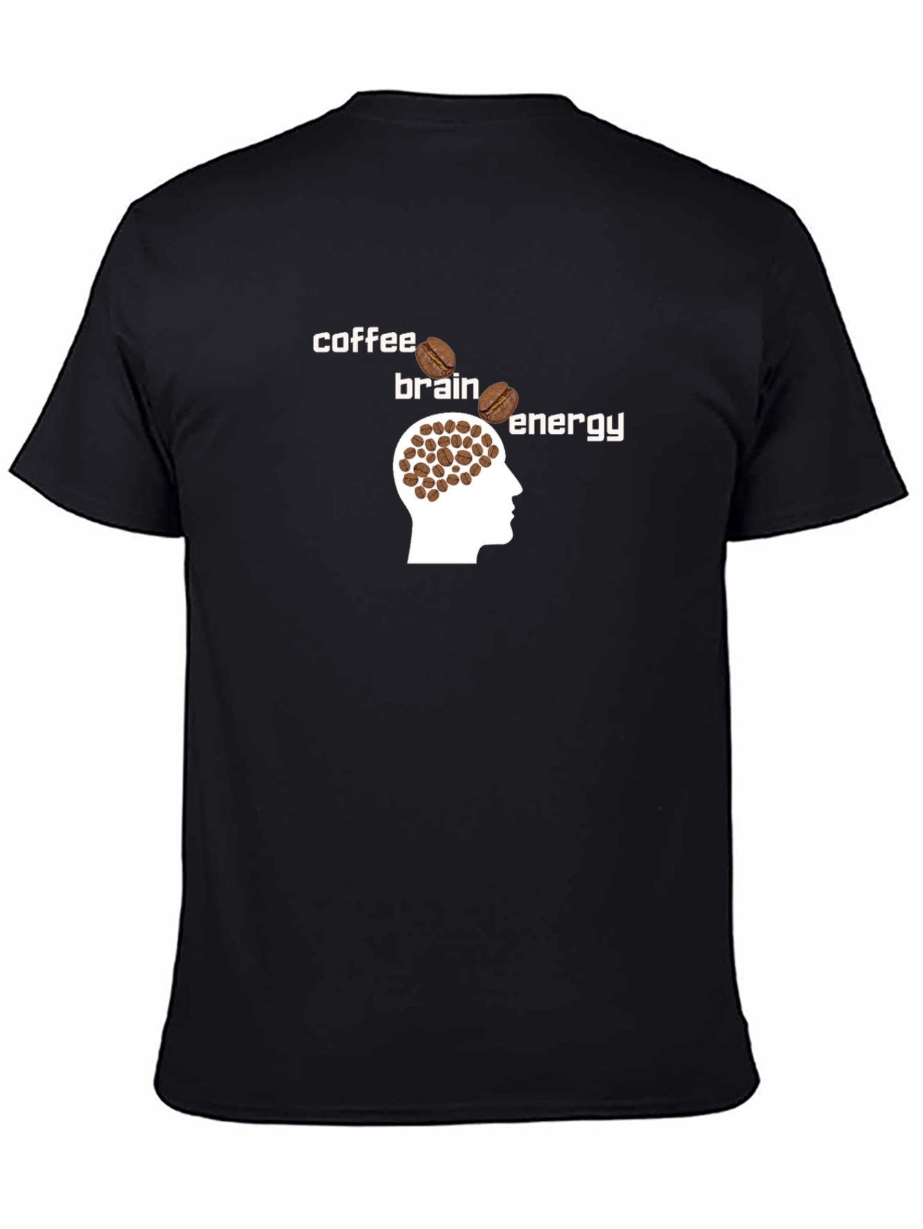Coffee Brain Energy T-Shirt - Boost Your Day!