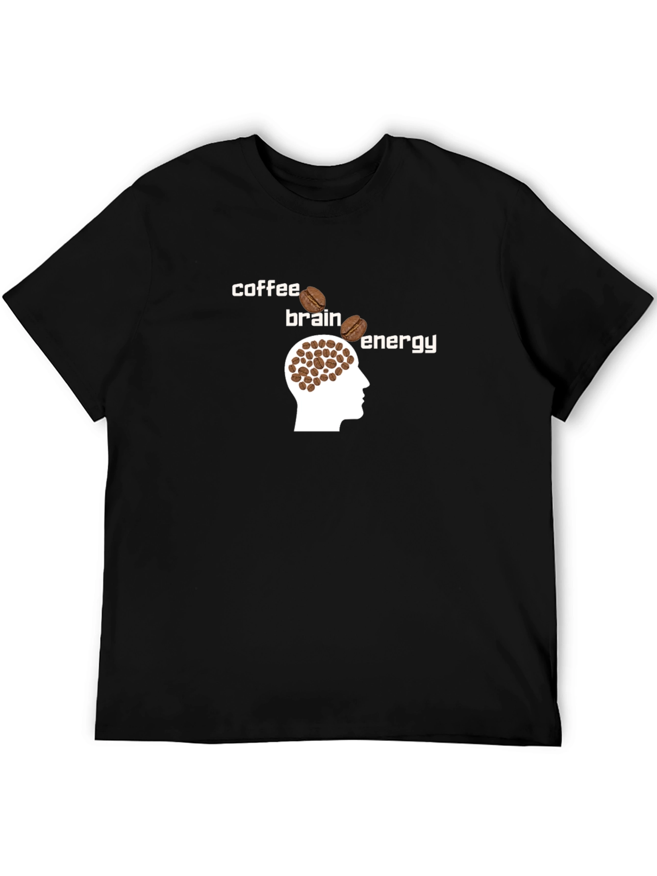 Coffee Brain Energy T-Shirt - Boost Your Day!