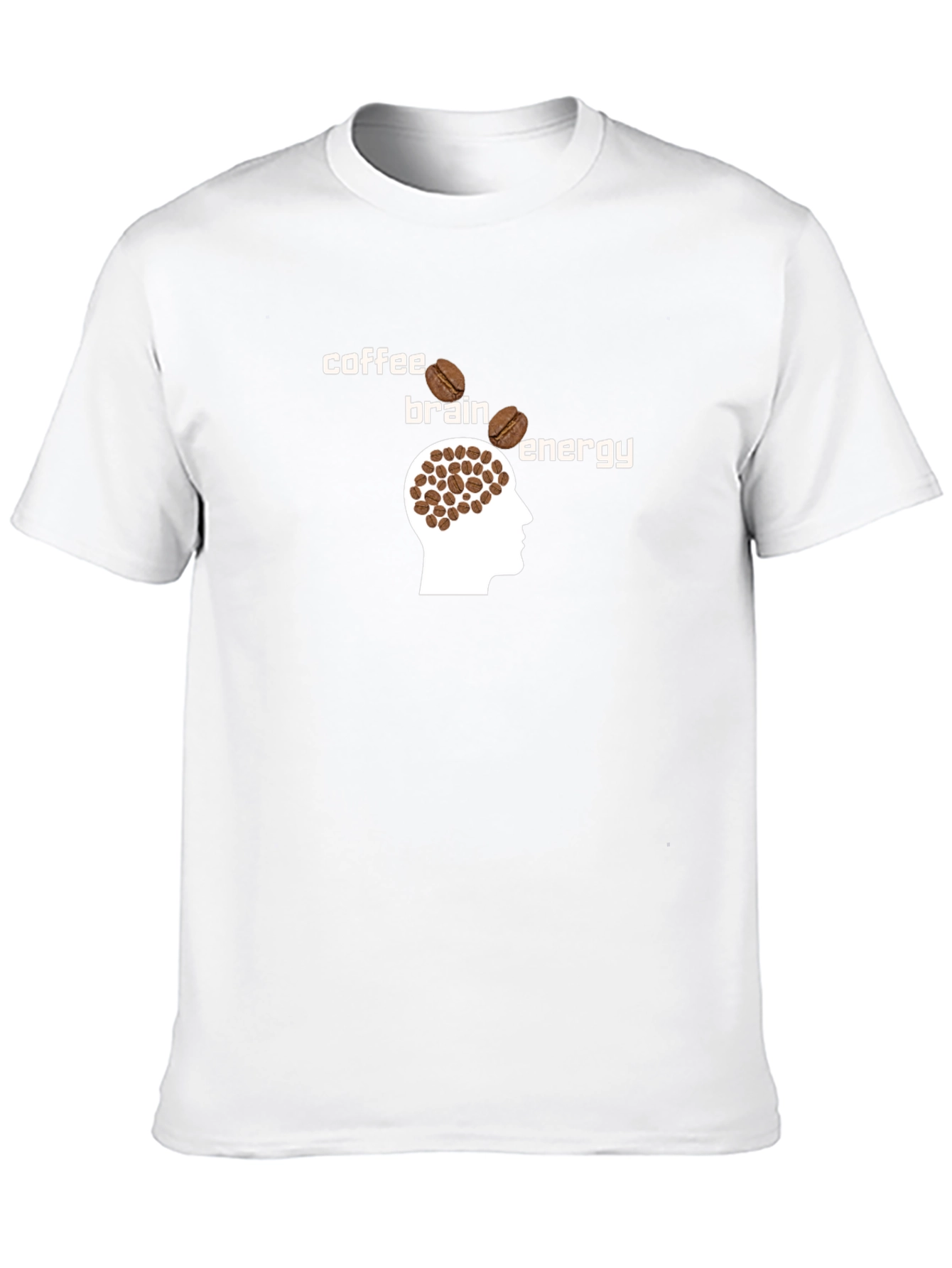 Coffee Brain Energy T-Shirt - Boost Your Day!