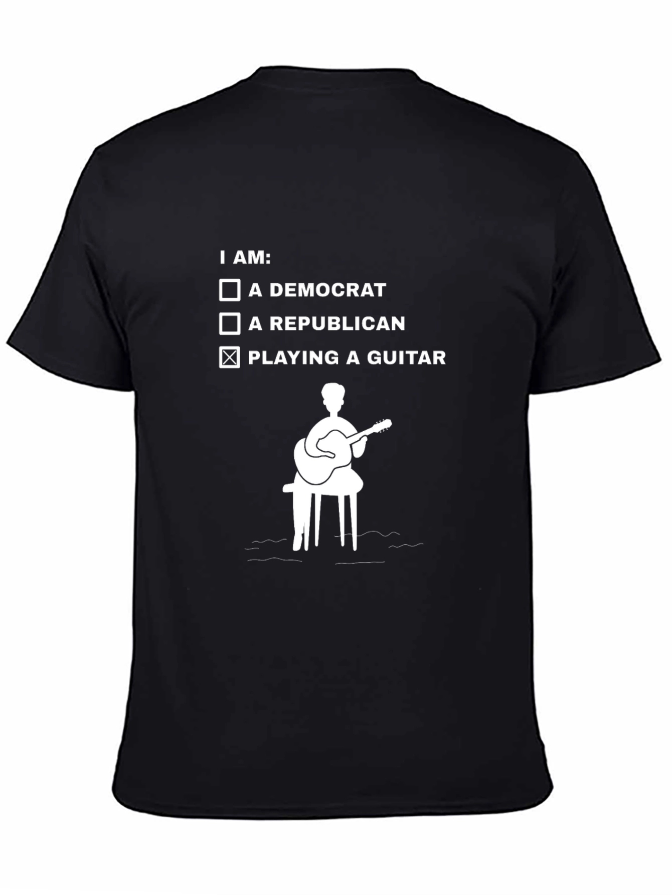 Guitar Player T-Shirt - Musician Novelty Tee