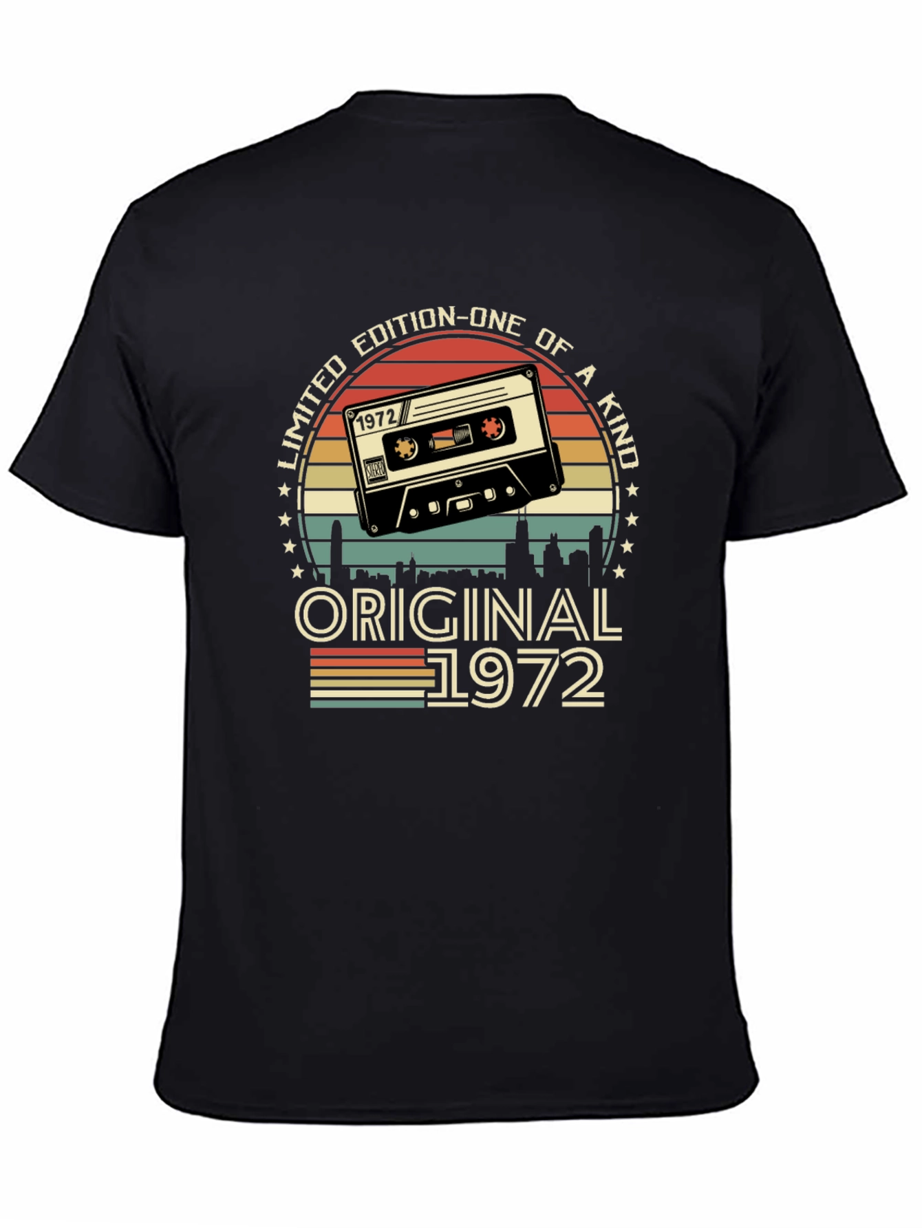 Original 1972 Cassette Tape Limited Edition T-Shirt