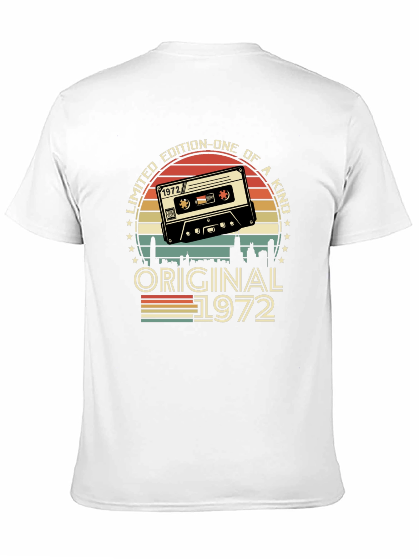 Original 1972 Cassette Tape Limited Edition T-Shirt