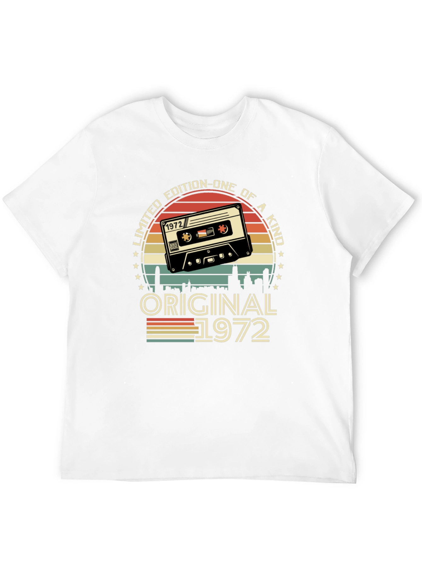 Original 1972 Cassette Tape Limited Edition T-Shirt