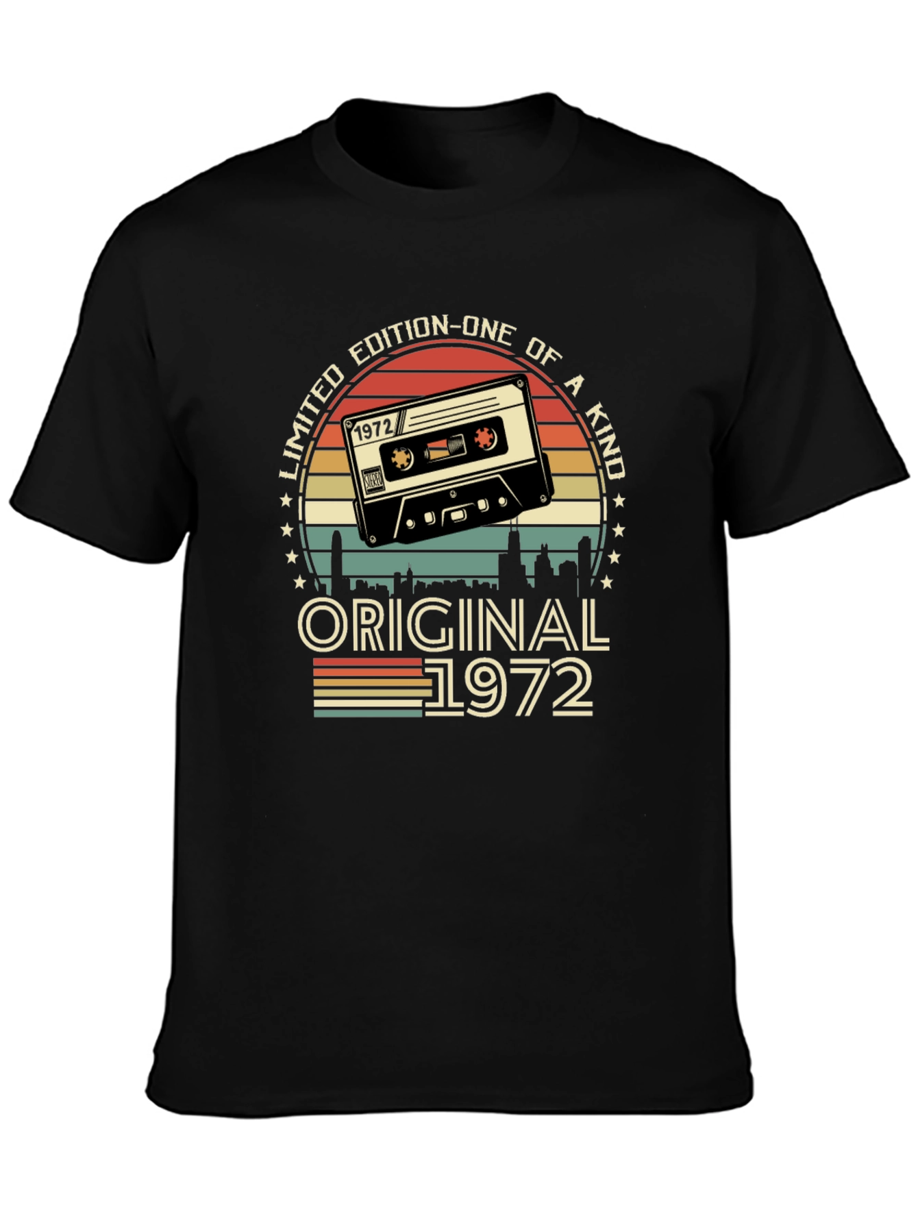 Original 1972 Cassette Tape Limited Edition T-Shirt
