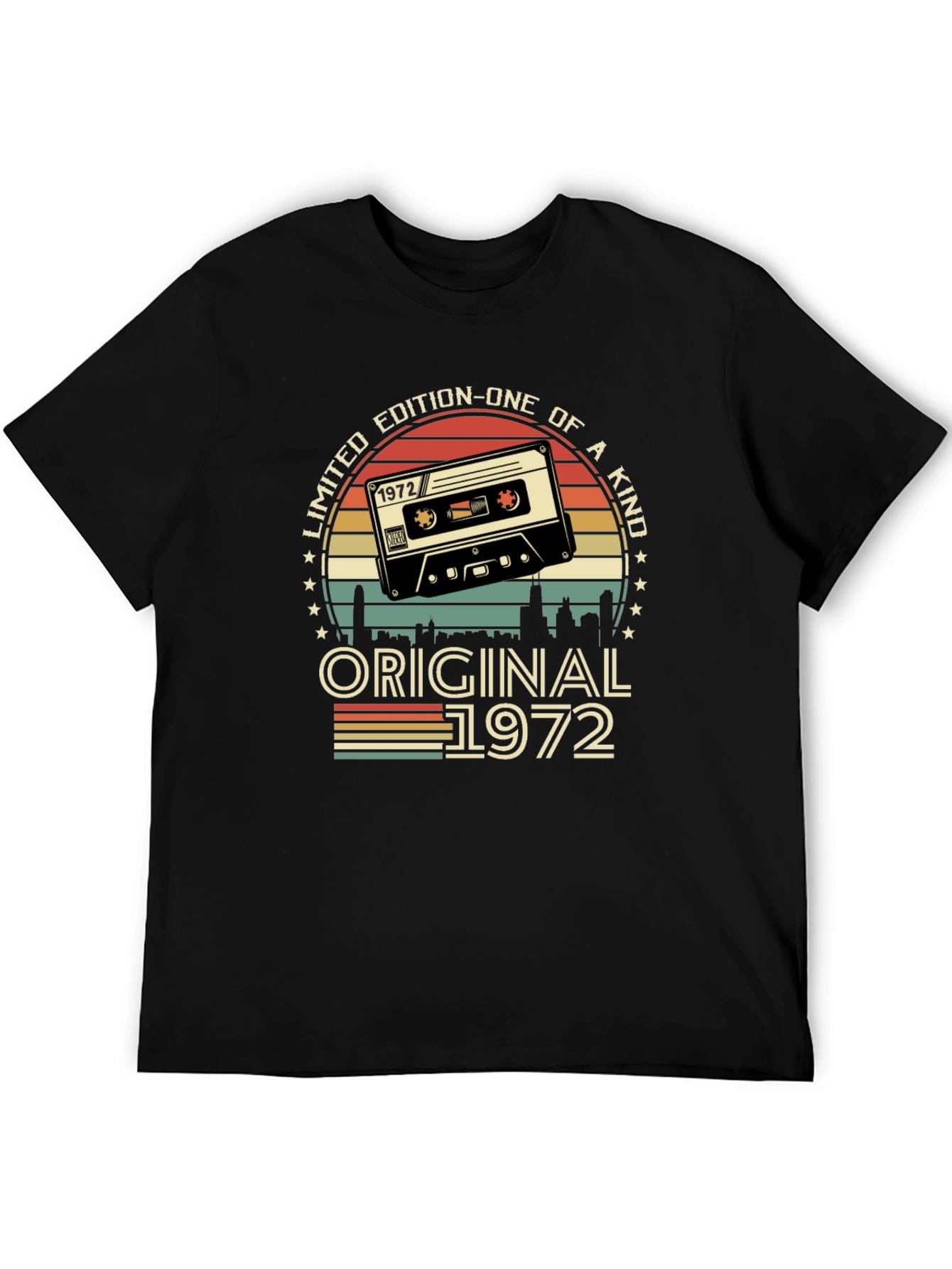 Original 1972 Cassette Tape Limited Edition T-Shirt