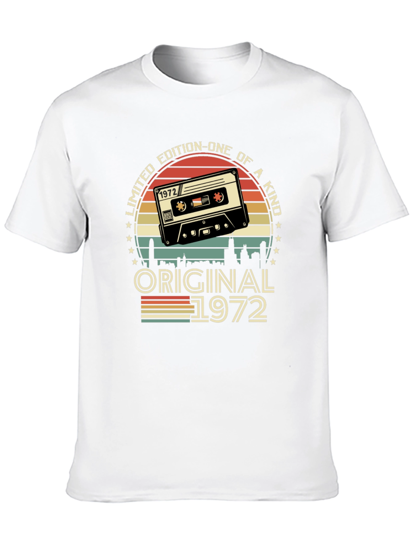 Original 1972 Cassette Tape Limited Edition T-Shirt