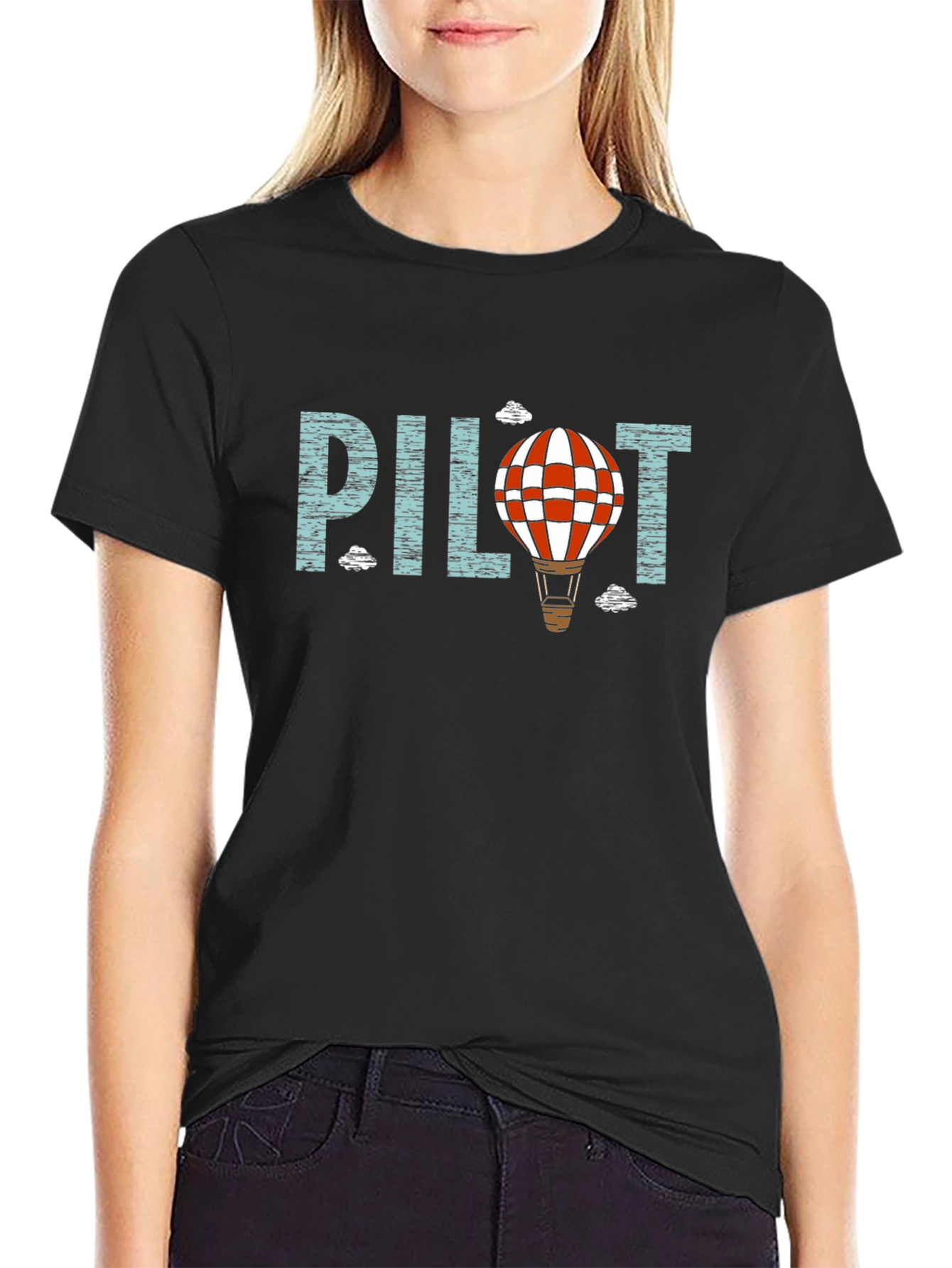 Pilot Balloon T-Shirt - Aviation Lover Tee