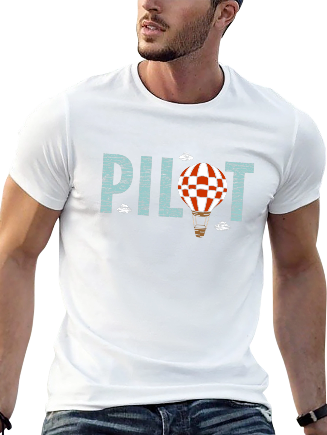 Pilot Balloon T-Shirt - Aviation Lover Tee