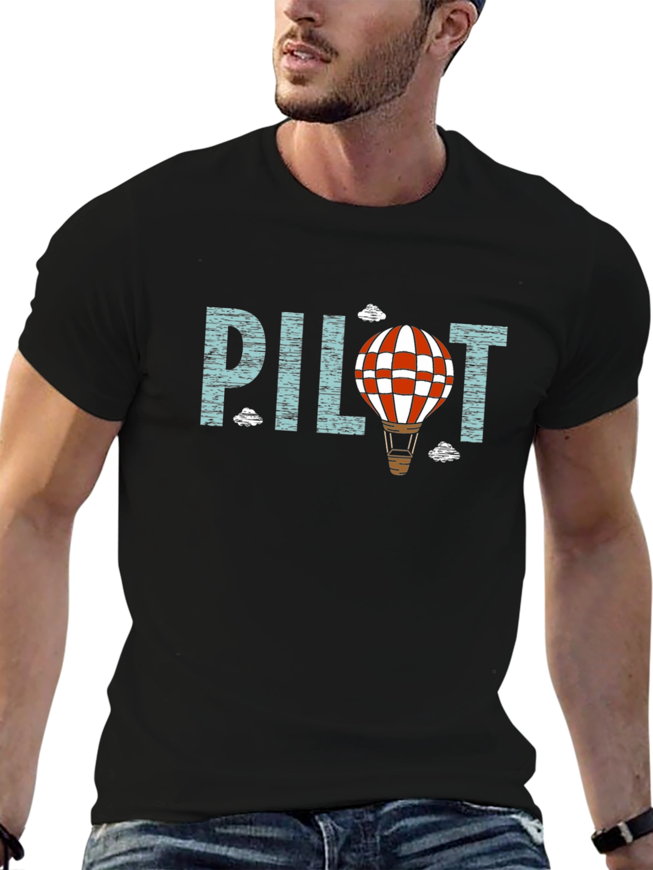 Pilot Balloon T-Shirt - Aviation Lover Tee